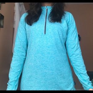 Nike Dry-fit sport jacket,Turquoise blue